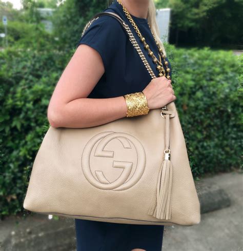 gucci soho tote medium|gucci soho shoulder bag large.